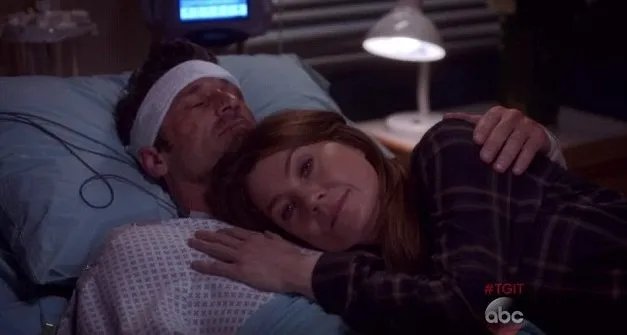 Meredith verabschiedet sich von ihrem Ehemann in %26bdquo;Grey%26#039;s Anatomy%26ldquo; &copy; ABC