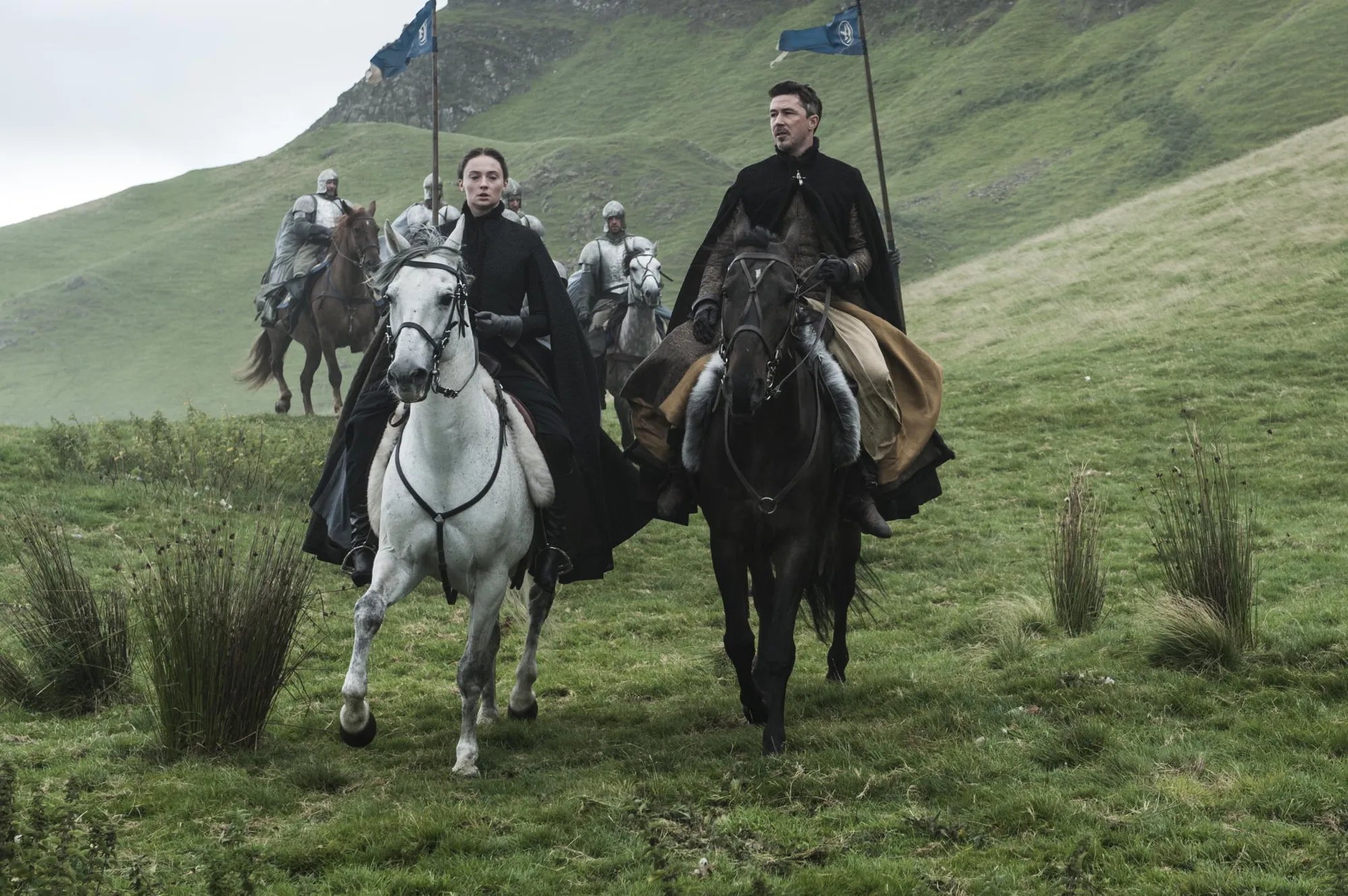 Sansa (Sophie Turner) und Littlefinger (Aidan Gillen) in %26bdquo;High Sparrow%26ldquo;. &copy; HBO