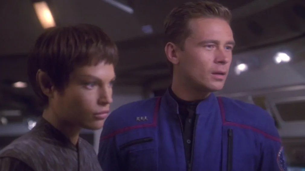 Szenenbild aus der %26bdquo;Star Trek: Enterprise%26ldquo;-Episode %26bdquo;The Communicator%26ldquo;. &copy; UPN