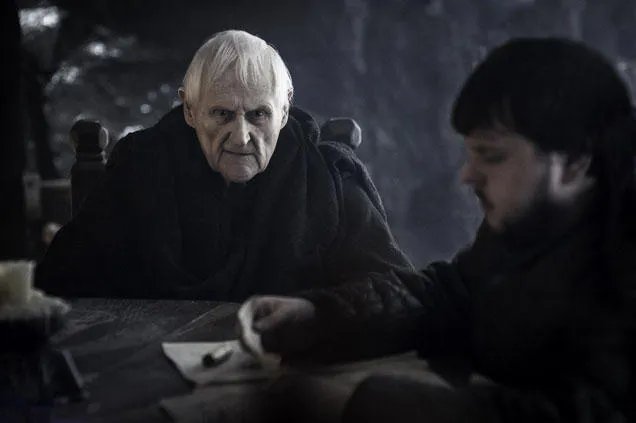 Maester Aemon (Peter Vaughan) und Sam (David Bradley) in %26bdquo;Kill the Boy%26ldquo;. © HBO