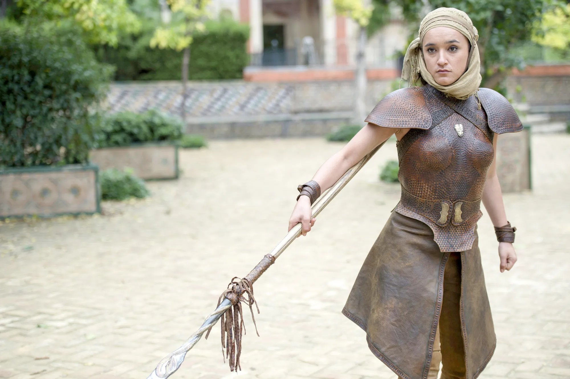 Obara (Keisha Castle-Hughes) in %26bdquo;Unbowed; Unbent; Unbroken%26ldquo;. &copy; HBO