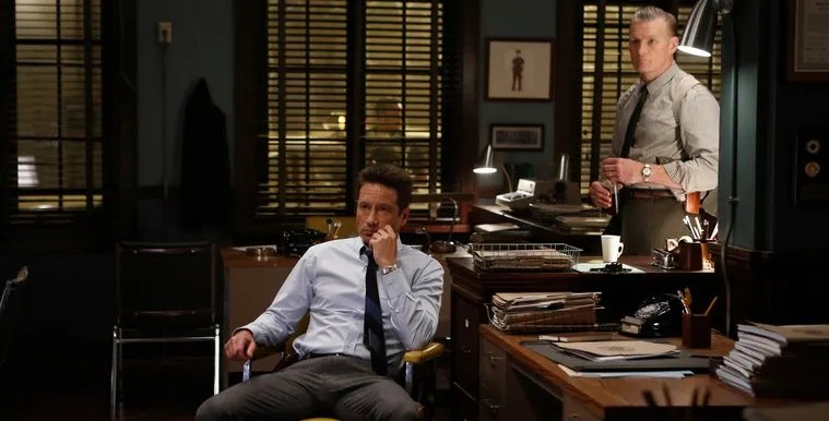 David Duchovny ist Sergeant Sam Hodiak. &copy; NBC
