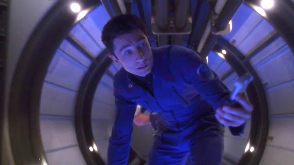 Szenenbild aus der %26bdquo;Star Trek: Enterprise%26ldquo;-Episode %26bdquo;Regeneration%26ldquo;. &copy; UPN