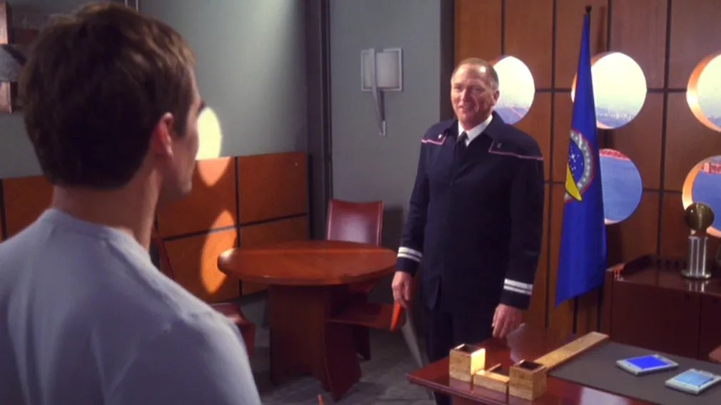 Szenenbild aus der %26bdquo;Star Trek: Enterprise%26ldquo;-Episode %26bdquo;First Flight%26ldquo;. &copy; UPN