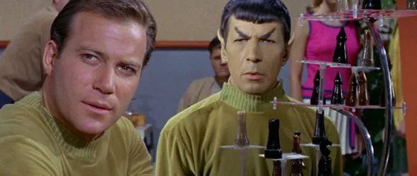 William Shatner und Leonard Nimoy in %26bdquo;Star Trek%26ldquo; © Paramount Pictures