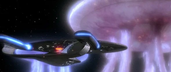 Szenenfoto aus der Pilotepisode von %26bdquo;Star Trek: The Next Generation%26ldquo;. &copy; Paramount Pictures
