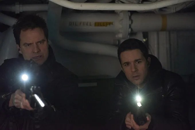 Anthony Lemke und Marc Bendavid in %26bdquo;Dark Matter%26ldquo; &copy; Syfy