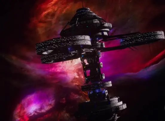 Die Raumstation in %26bdquo;Dark Matter%26ldquo; kann sich sehen lassen. © Syfy