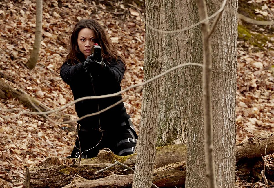 Melissa O%26#039;Neil in %26bdquo;Dark Matter%26ldquo; © Syfy