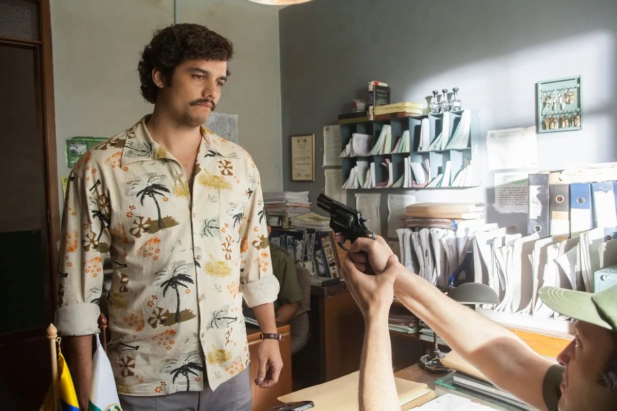 Wagner Moura als Pablo Escobar in %26bdquo;Narcos%26ldquo; &copy; Netflix