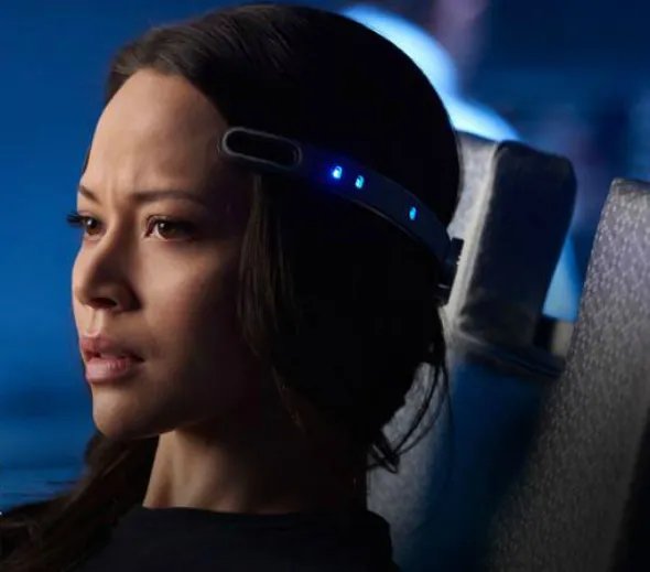 Melissa O%26#039;Neil in %26bdquo;Dark Matter%26quot; © Syfy