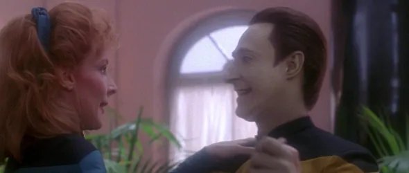 Offizielles Szenenbild aus der %26bdquo;Star Trek: The Next Generation%26ldquo;-Episode %26bdquo;Data%26#039;s Day%26ldquo;. &copy; Paramount