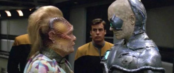 Offizielles Szenenbild aus der %26bdquo;Star Trek: Voyager%26ldquo;-Episode %26bdquo;Drone%26ldquo;. © Paramount