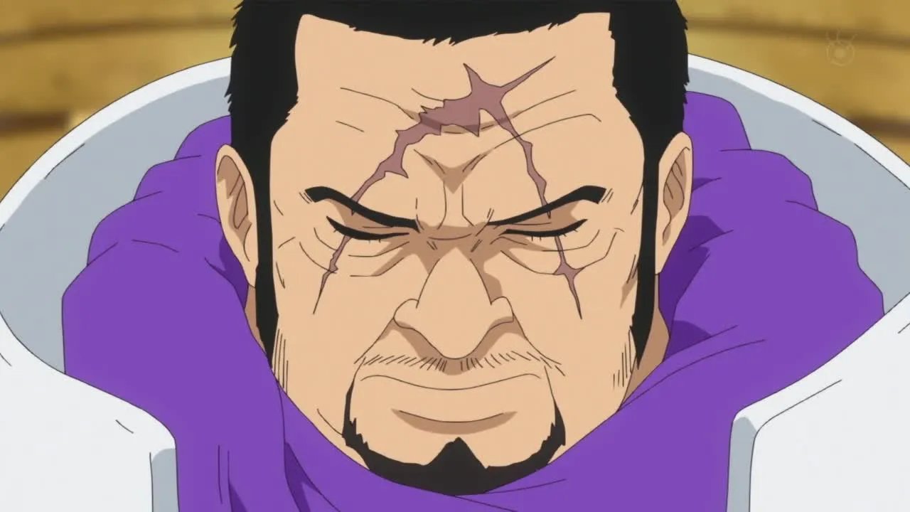 Admiral Issho aka Fujitora in %26bdquo;One Piece%26ldquo; &copy; Funimation
