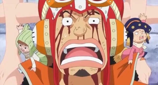 Lysop wird auf Dress Rosa sogar zum %26bdquo;Gott%26ldquo;. &copy; Funimation