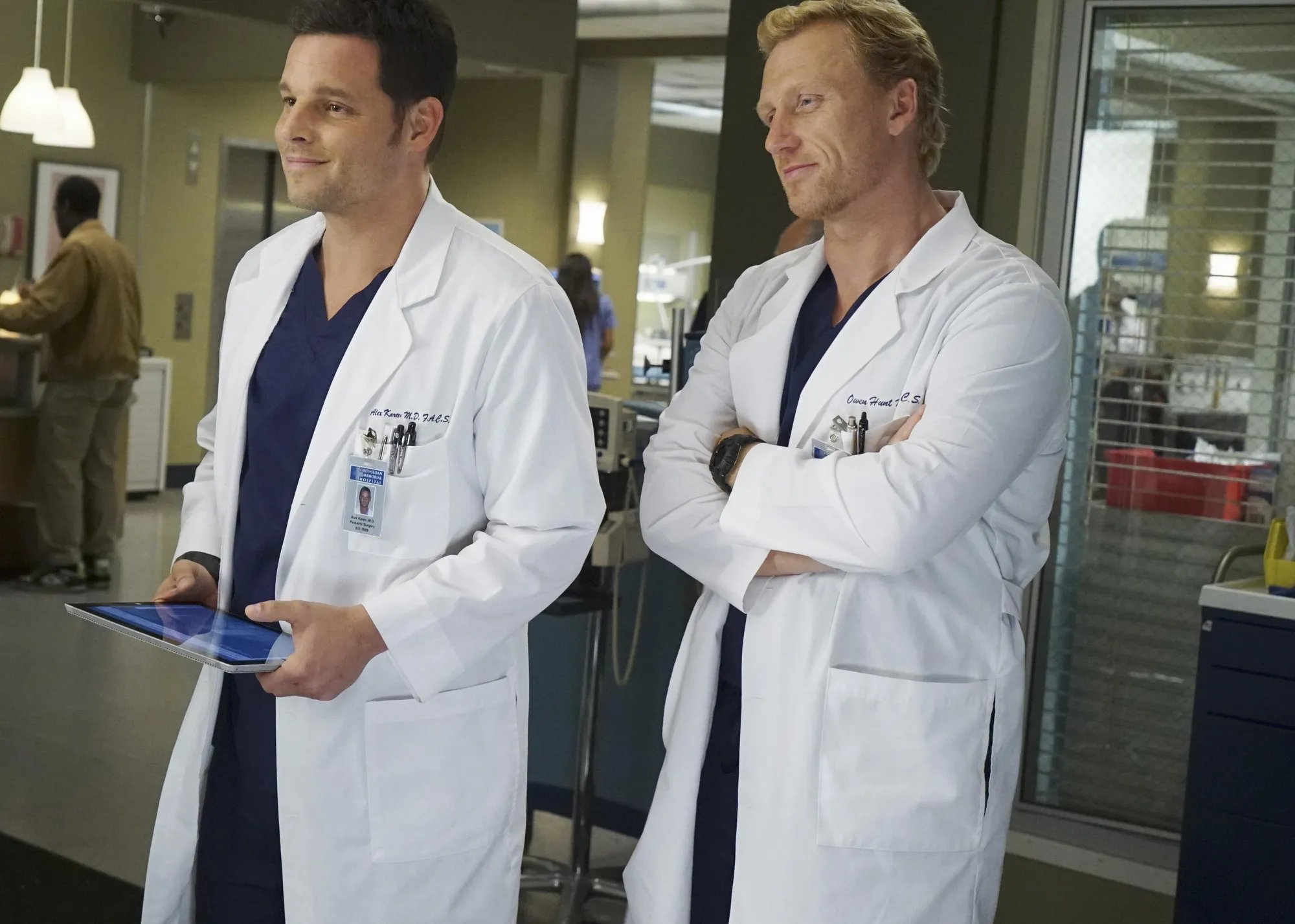Alex und Owen in %26bdquo;Grey%26#039;s Anatomy%26ldquo; &copy; ABC