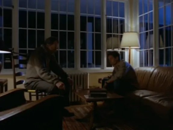 William (Peter Donat) und Fox Mulder (David Duchovny) &copy; FOX