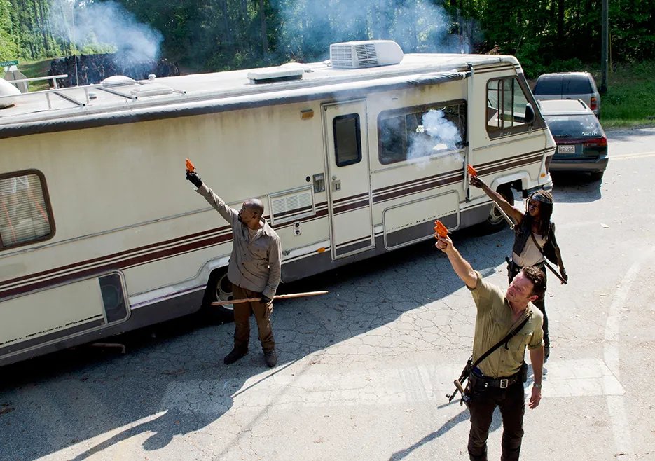 Szenenfoto aus der %26bdquo;The Walking Dead%26ldquo;-Episode %26bdquo;First Time Again%26ldquo; &copy; AMC