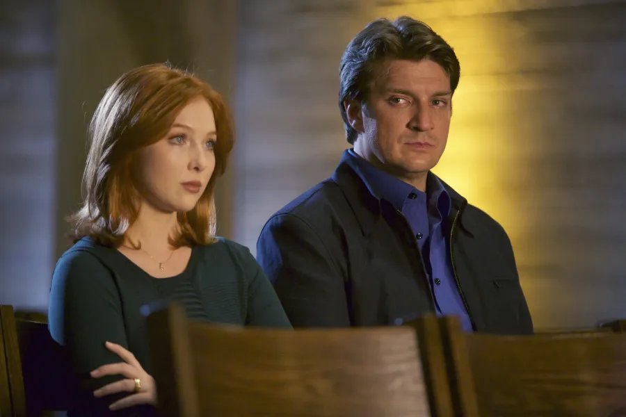 Nathan Fillion und Molly C. Quinn in %26bdquo;Castle%26ldquo; &copy; ABC