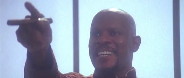 Offizielles Szenenbild aus der %26bdquo;Star Trek: Deep Space Nine%26ldquo;-Episode %26bdquo;Our Man Bashir%26ldquo;. &copy; Paramount