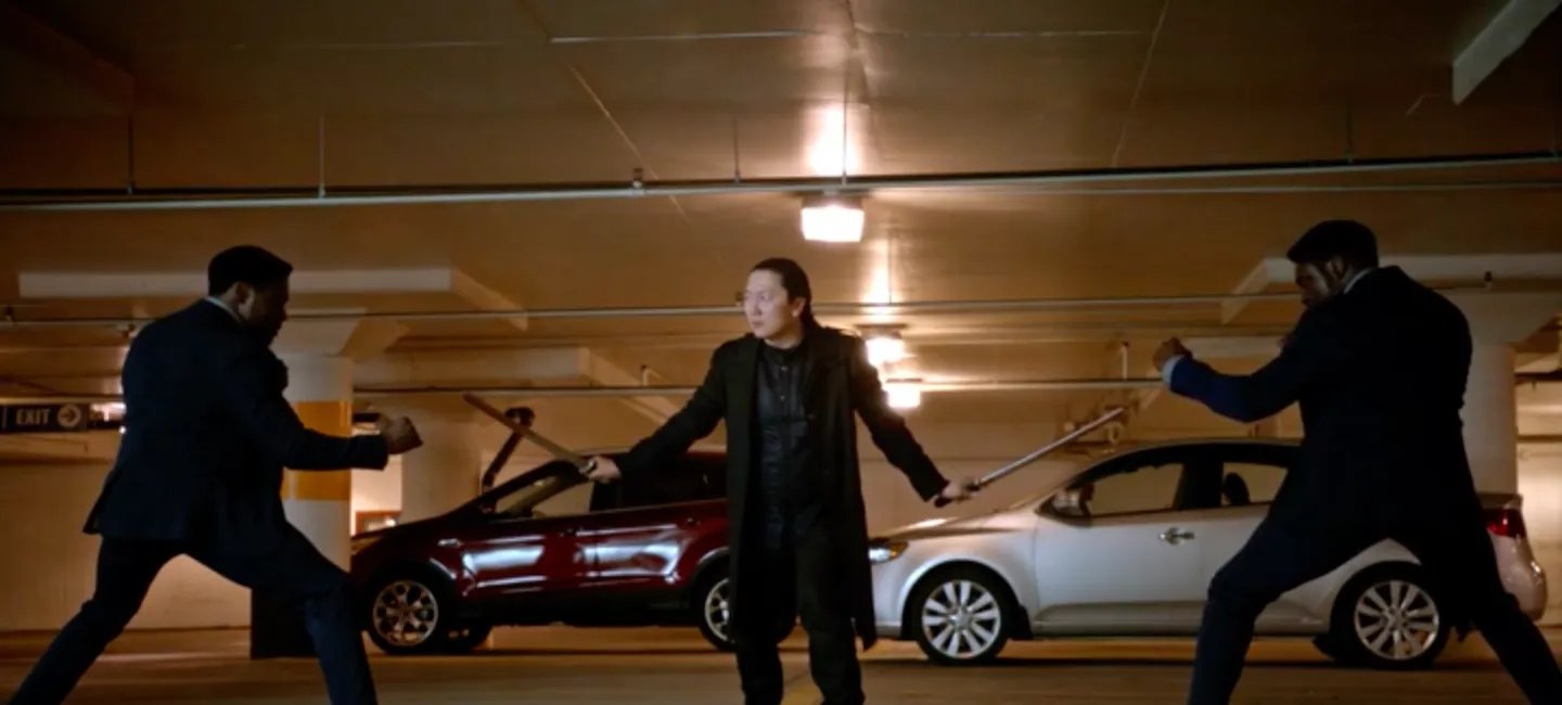 Hiro (Masi Oka) darf wieder die Samurai-Schwerter schwingen. © NBC