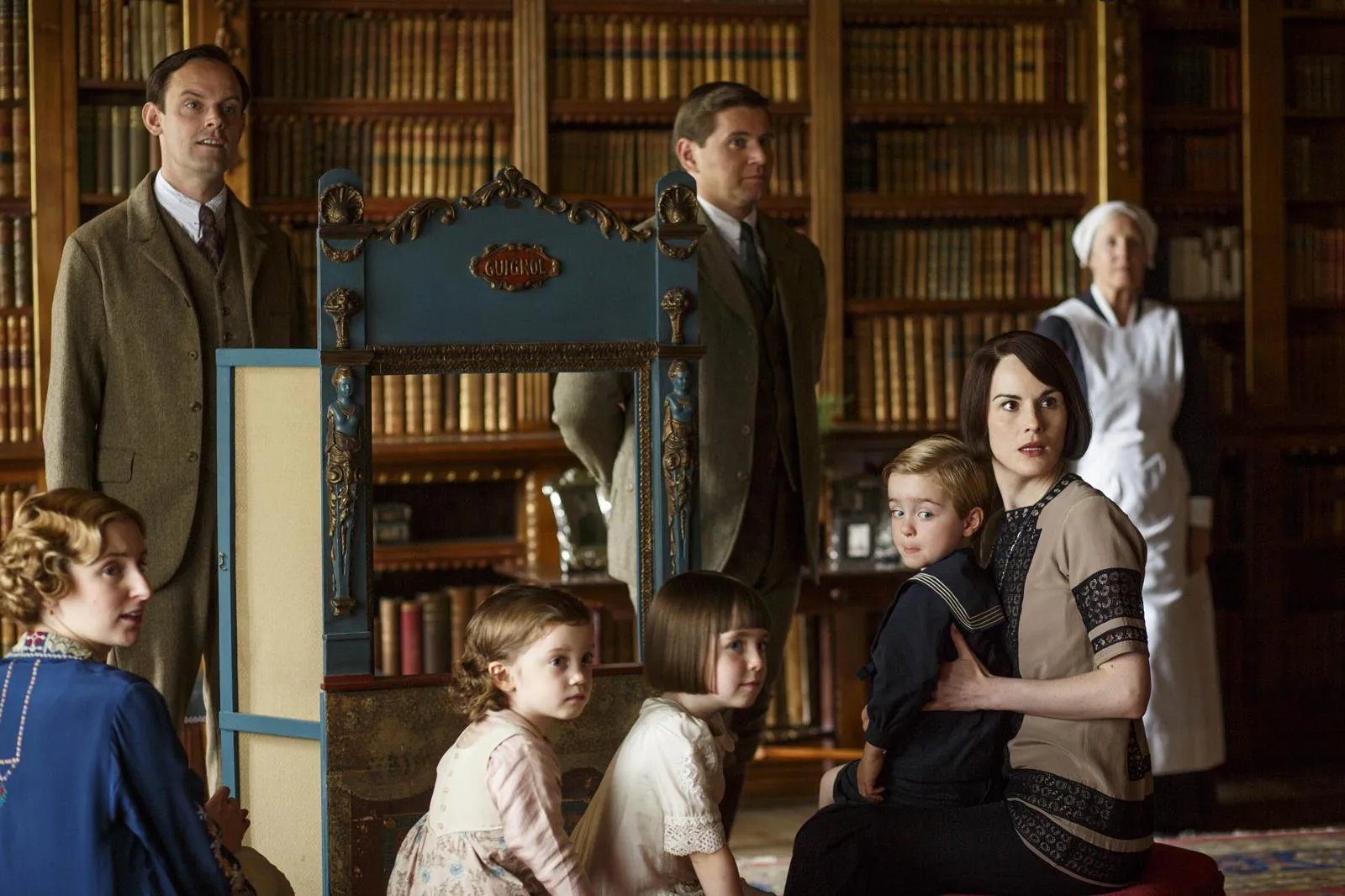 Familienidylle in %26bdquo;Downton Abbey%26ldquo; © Nick Briggs/ ITV