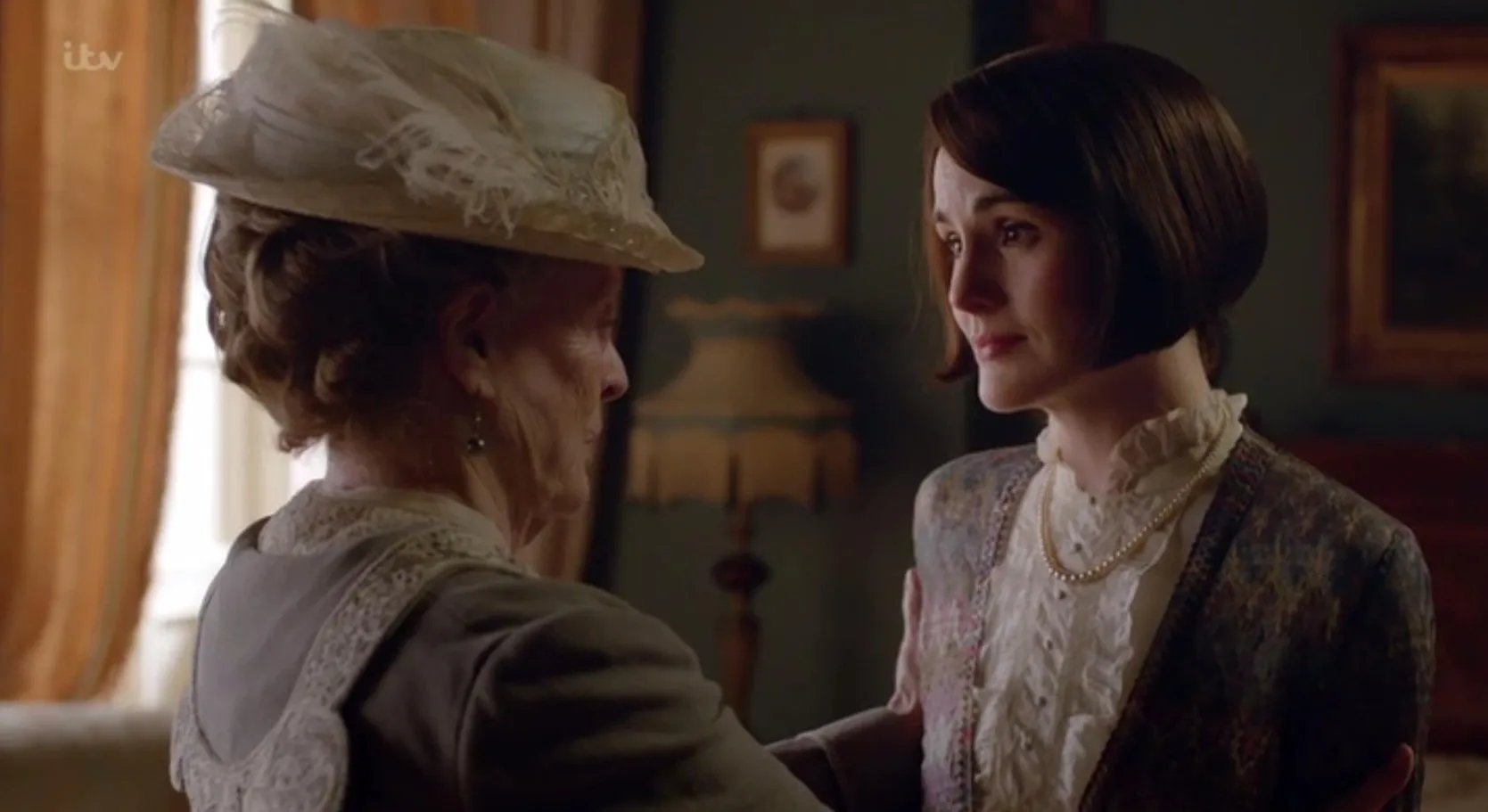 Old Lady Grantham und Mary in %26bdquo;Downton Abbey%26ldquo; © ITV