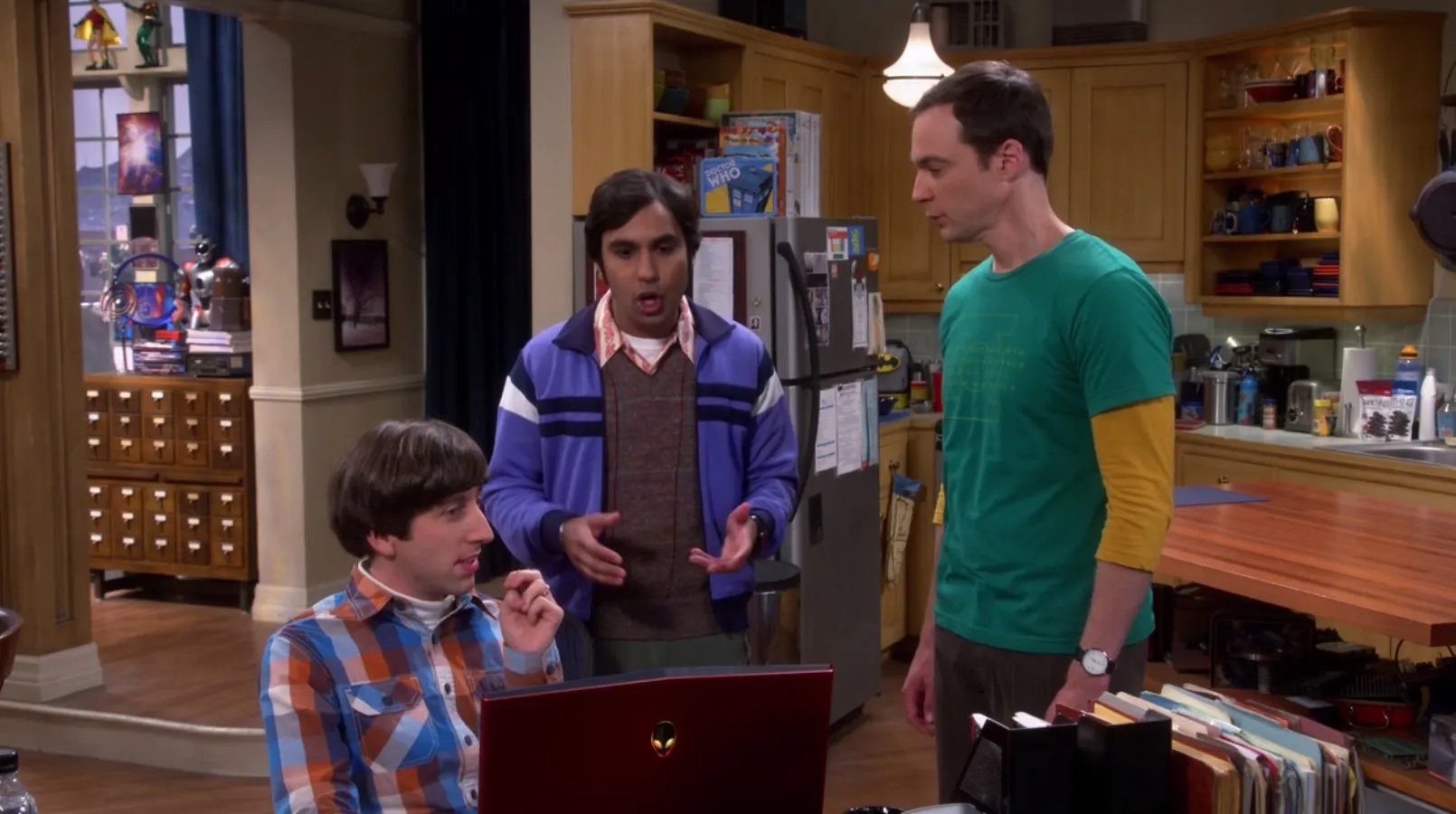 Szenenbild aus der %26bdquo;The Big Bang Theory%26ldquo;-Episode %26bdquo;The Mystery Date Observation%26ldquo; &copy; CBS