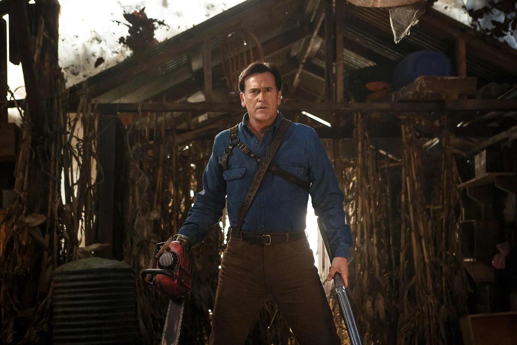 Am Ende von %26bdquo;The Host%26ldquo; befindet sich Ash wieder in Hochform © Starz!