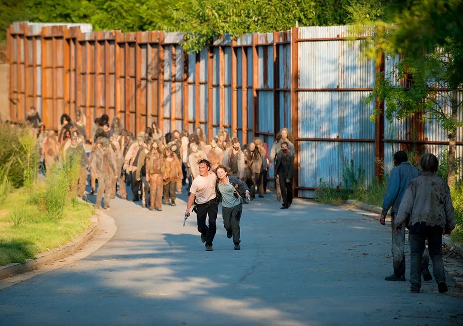 Szenenfoto aus der %26bdquo;The Walking Dead%26ldquo;-Episode %26bdquo;Start to Finish%26ldquo; &copy; AMC