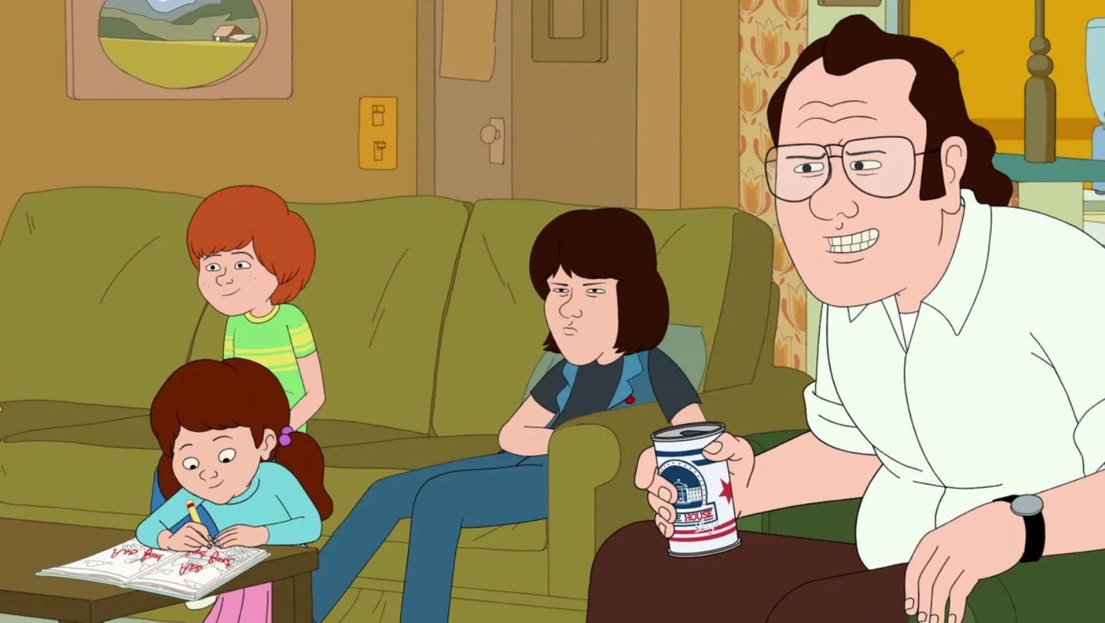 Frank (Bill Burr) sieht seine Lieblingsserie &copy; Netflix