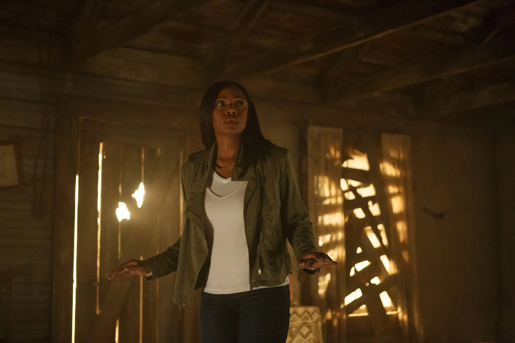 Amanda macht Bekanntschaft mit einem neuen Feind &copy; Starz!
