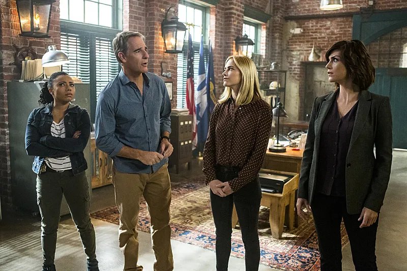 Bishop (Emily Wickersham) besucht Pride (Scott Bakula) und Co in New Orleans. &copy; CBS