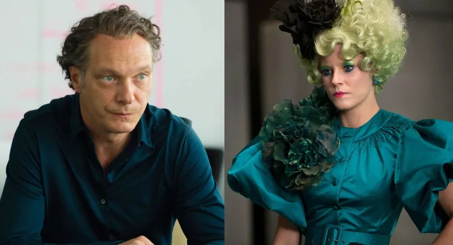 Der Wahlkampfleiter George erinnert nicht nur charakterlich an Effie Trinket (Elizabeth Banks) aus %26bdquo;Die Tribute von Panem%26ldquo; &copy; Das Erste / Lionsgate