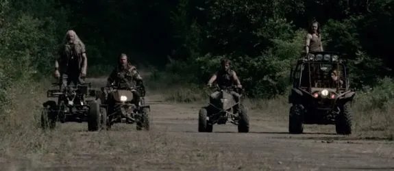 Quadfahren in der Serie %26bdquo;Outsiders%26ldquo; &copy; WGN America
