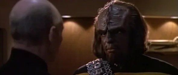 Offizielles Szenenbild aus der %26bdquo;Star Trek: The Next Generation%26ldquo;-Episode %26bdquo;The Drumhead%26ldquo;. &copy; Paramount