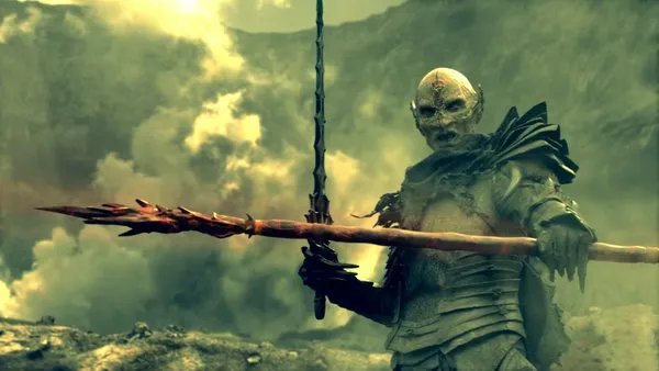Der Dagda Mor (Jed Brophy) und sein Zauberschwert © MTV