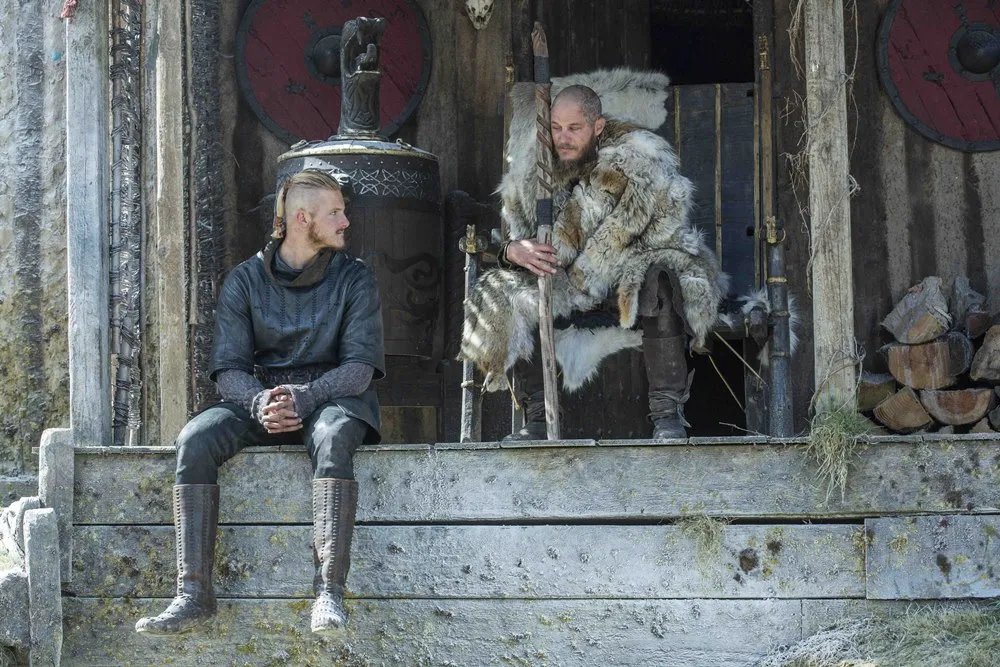 Alexander Ludwig und Travis Fimmel in %26bdquo;A Good Treason%26ldquo;. © History