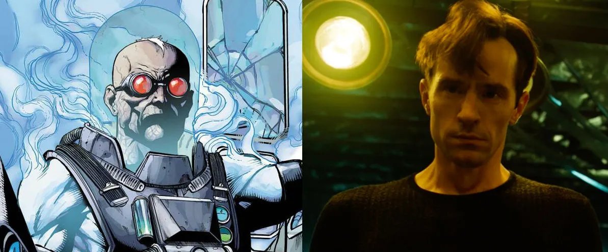 Mr. Freeze in der Comicvorlage und von Nathan Darrow verkörpert. &copy; DC / FOX