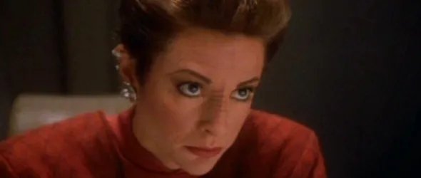 Offizielles Szenenbild aus der %26bdquo;Star Trek: Deep Space Nine%26ldquo;-Episode %26bdquo;Duet%26ldquo;. &copy; Paramount