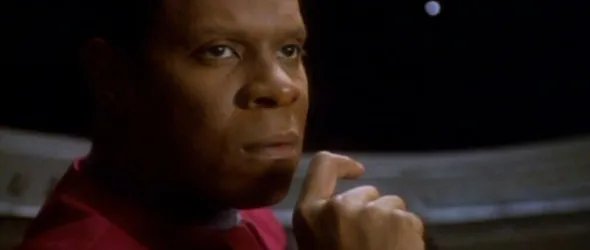 Offizielles Szenenbild aus der %26bdquo;Star Trek: Deep Space Nine%26ldquo;-Episode %26bdquo;Duet%26ldquo;. &copy; Paramount