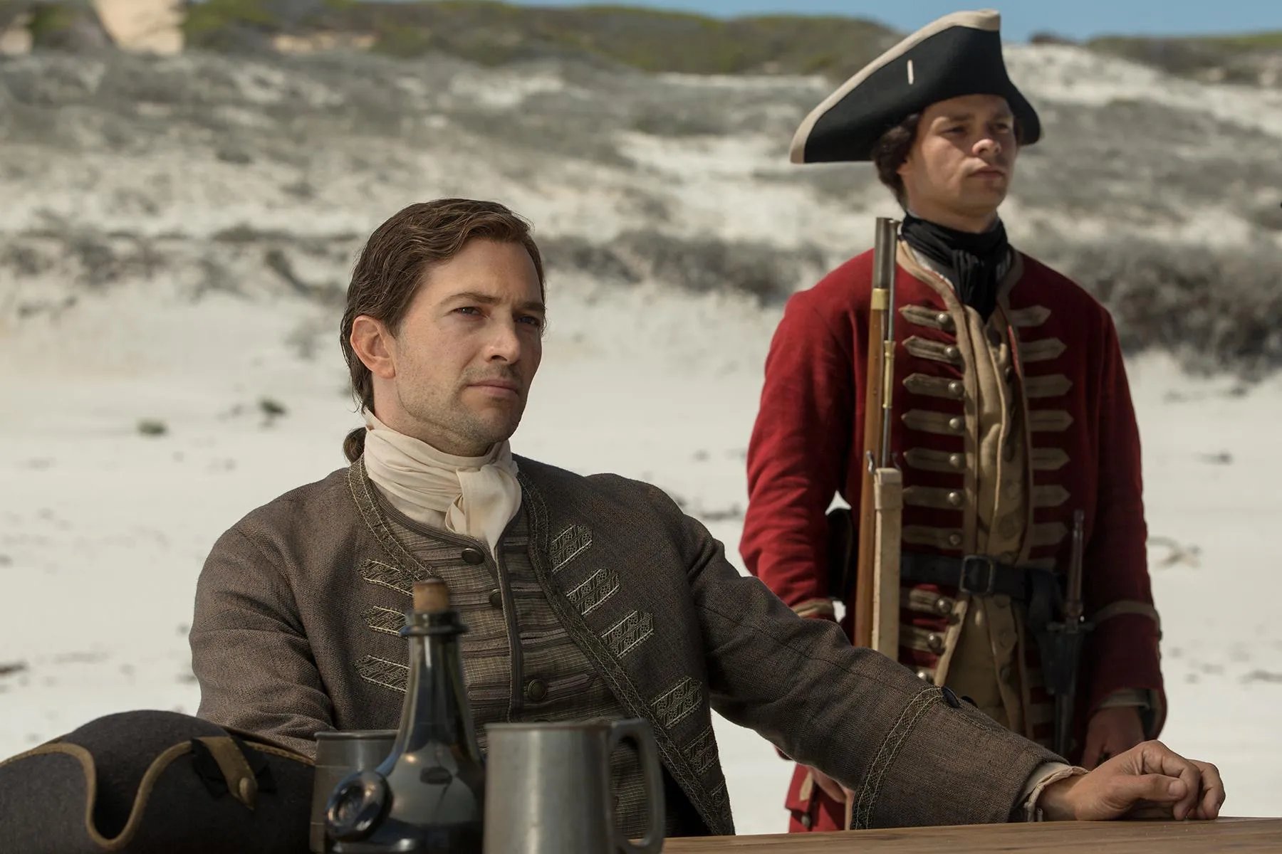 Luke Roberts als Woodes Rogers in %26bdquo;Black Sails%26ldquo; &copy; Starz