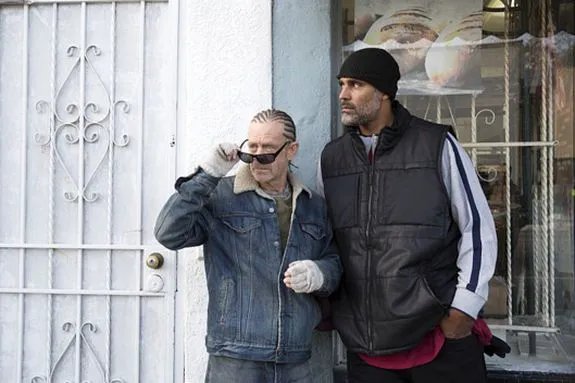 Frank (William H. Macy; l.) und sein neuer partner in crime; Big G (Rick Fox) &copy; Showtime