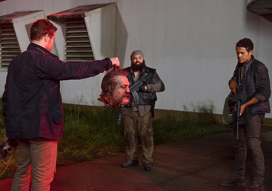 Szenenfoto aus der %26bdquo;The Walking Dead%26ldquo;-Episode %26bdquo;Not Tomorrow Yet%26ldquo; &copy; AMC