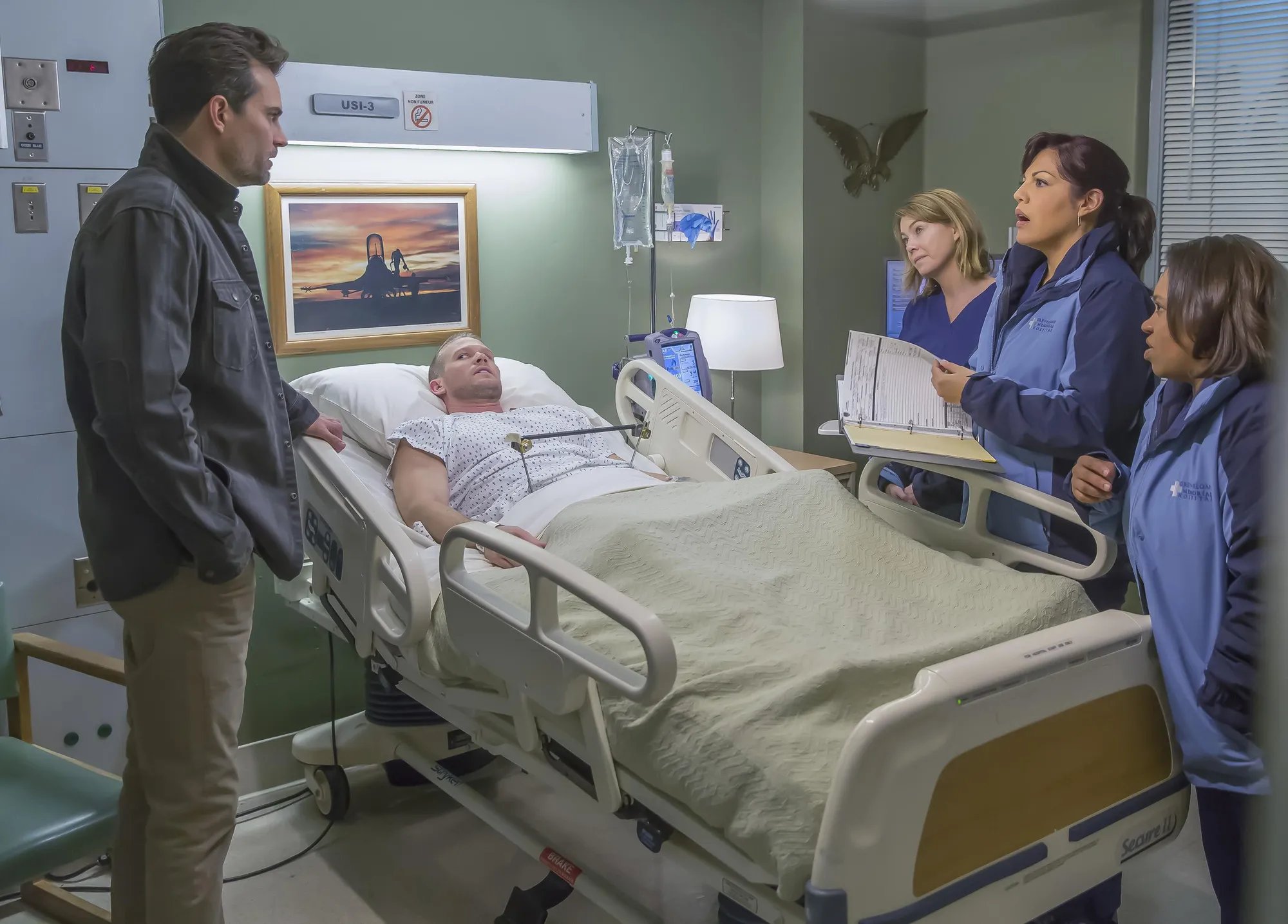 Der Patient der Woche in %26bdquo;Grey%26#039;s Anatomy%26ldquo; &copy; ABC/Ron Batzdorff