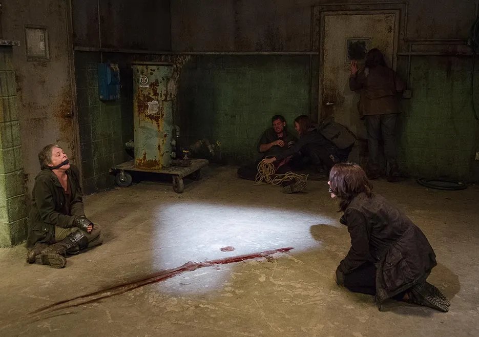 Szenenfoto aus der Episode %26bdquo;The Same Boat%26ldquo; von %26bdquo;The Walking Dead%26ldquo; &copy; AMC
