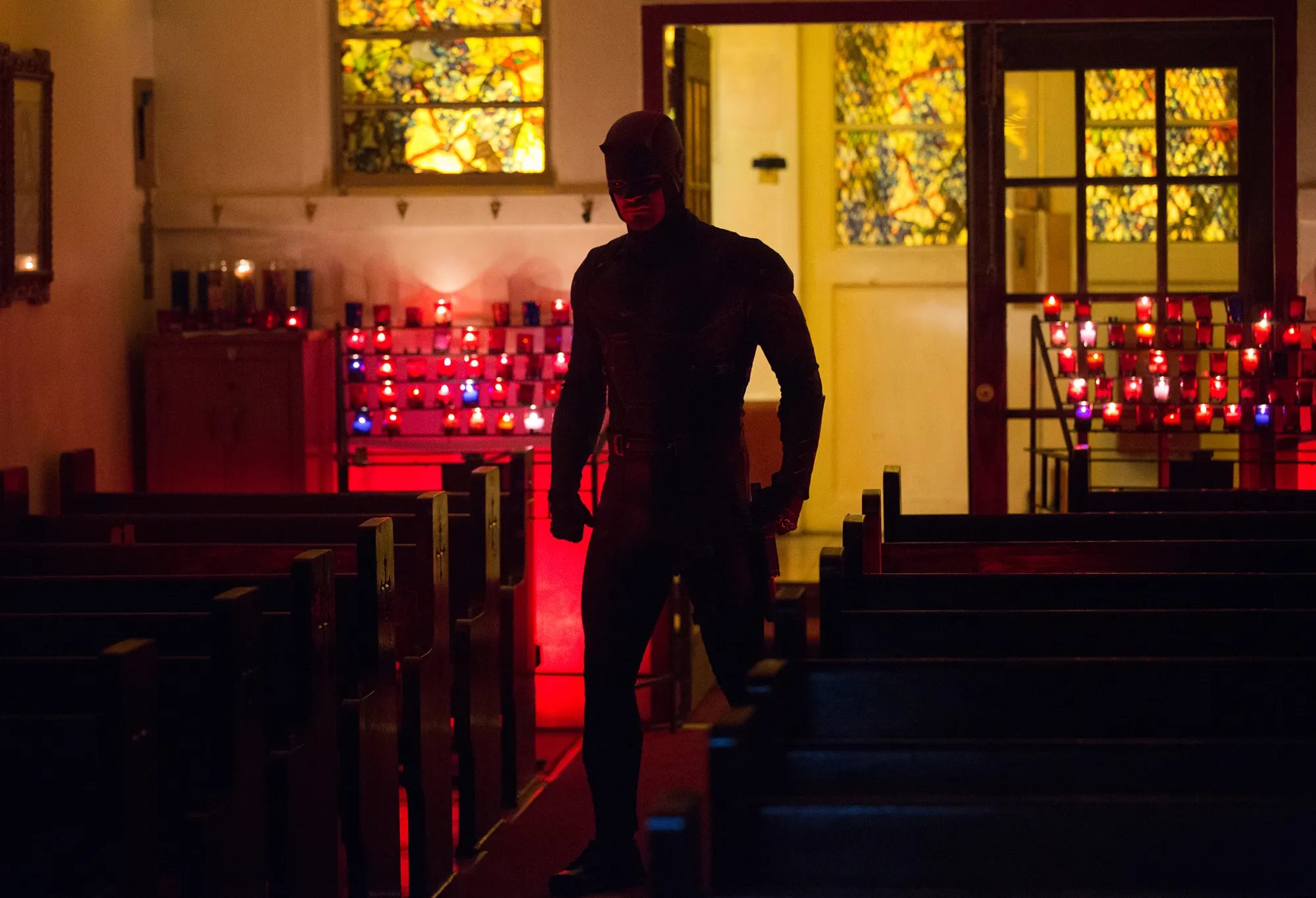 Der Teufel in der Kirche in %26bdquo;Daredevil%26ldquo; &copy; Netflix