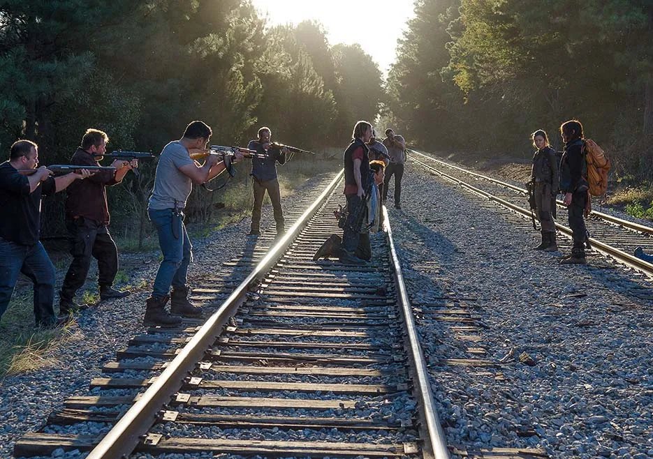 Szenenfoto aus der Episode %26bdquo;Twice as Far%26ldquo; von %26bdquo;The Walking Dead%26ldquo; &copy; AMC