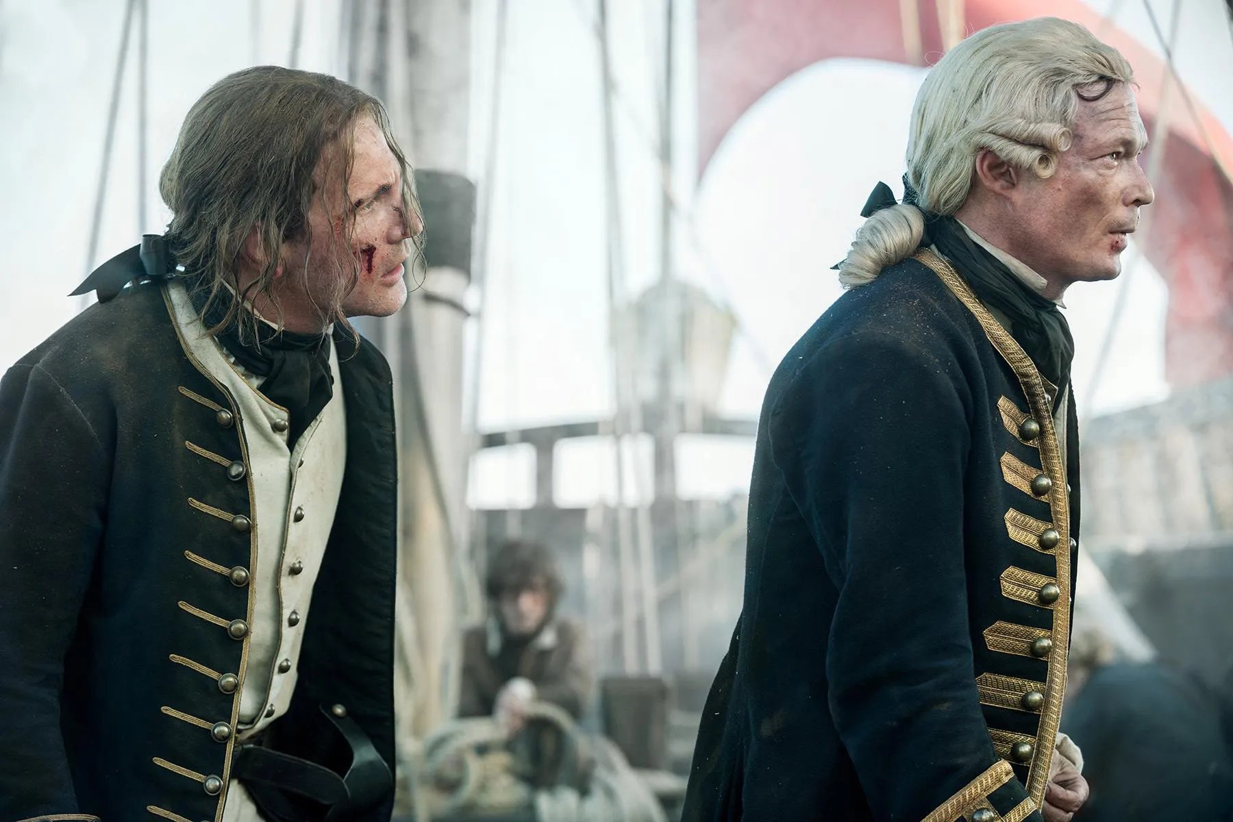Captain Chamberlain in der Serie %26bdquo;Black Sails%26ldquo; &copy; Starz