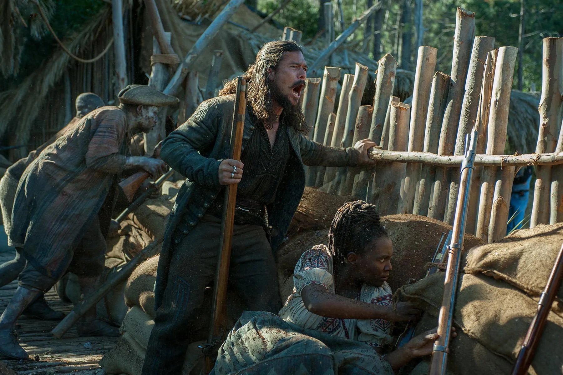 Luke Arnold in der Serie %26bdquo;Black Sails%26ldquo; &copy; Starz